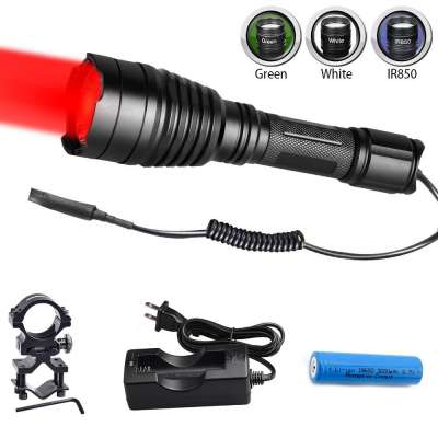 NITESUN B58U powerful IR hunting tactical flashlight with remote control pressure switch