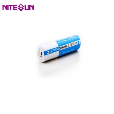 Nitesun 2600 mAh 18650 Li-ion Rechargeable lithium Batteries