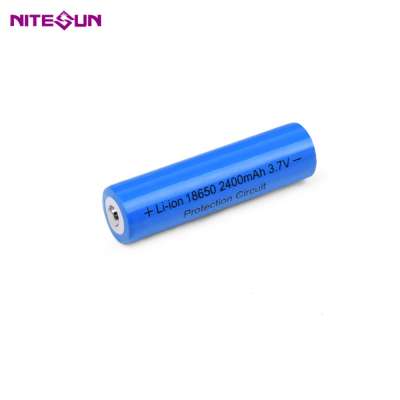 Nitesun 2400mAh Rechargeable Li-ion 18650 battery