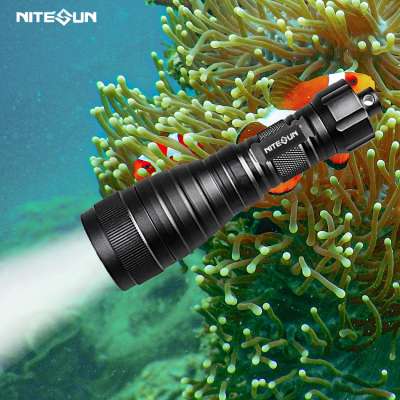 NITESUN DIV05 800 lumen light  8 degree waterproof 200m diving torch